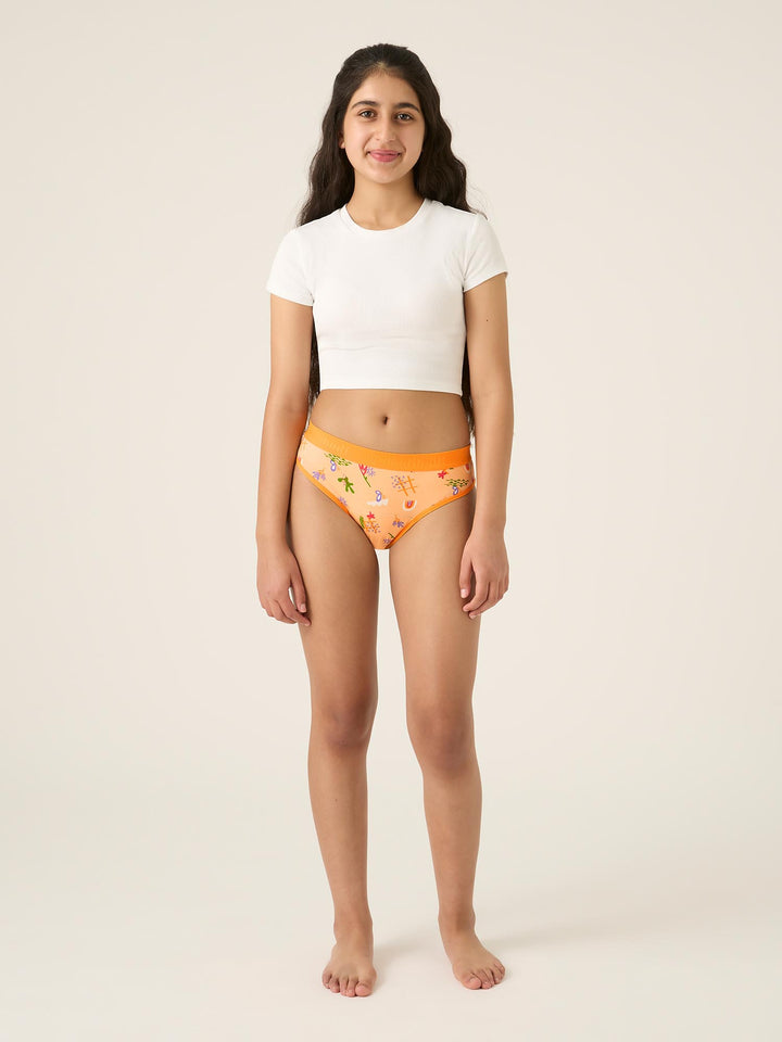 Modibodi Tienermenstruatie hipster bikini - matig zwaar absorptievermogen - menstruatiebescherming ondergoed voor tieners - bikinibroekjes - discrete menstruatie-slipje, Zwart, 14-16 Years Modibodi Tienermenstruatie hipster bikini - matig zwaar absorptievermogen - menstruatiebescherming ondergoed voor tieners - bikinibroekjes - discrete menstruatie-slipje, Zwart, 14-16 Years