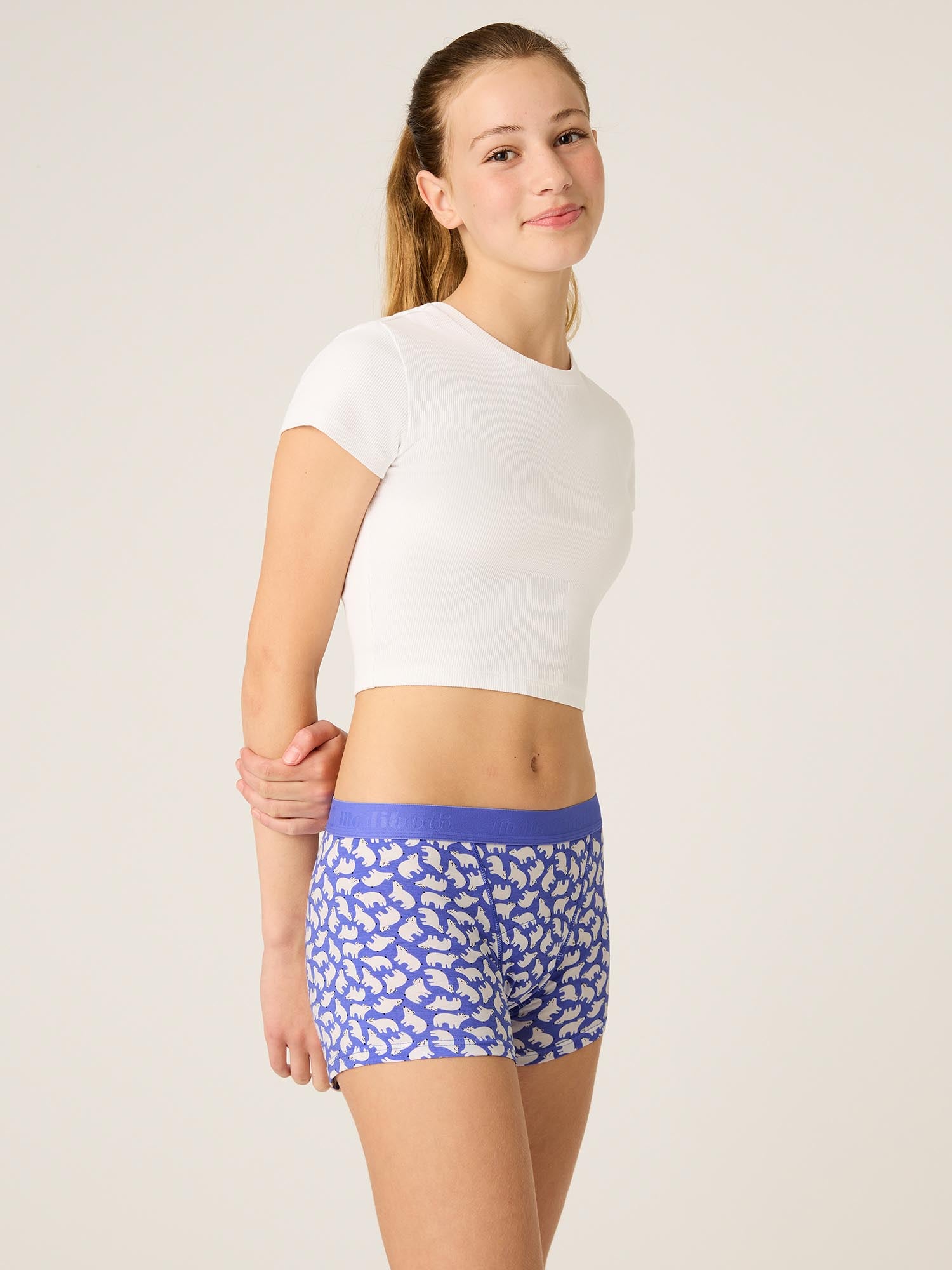 Moonstone teen hipster boyshort period panties in organic cotton - maxi absorbency | Slips für Teenager Moonstone teen hipster boyshort period panties in organic cotton - maxi absorbency | Slips für Teenager