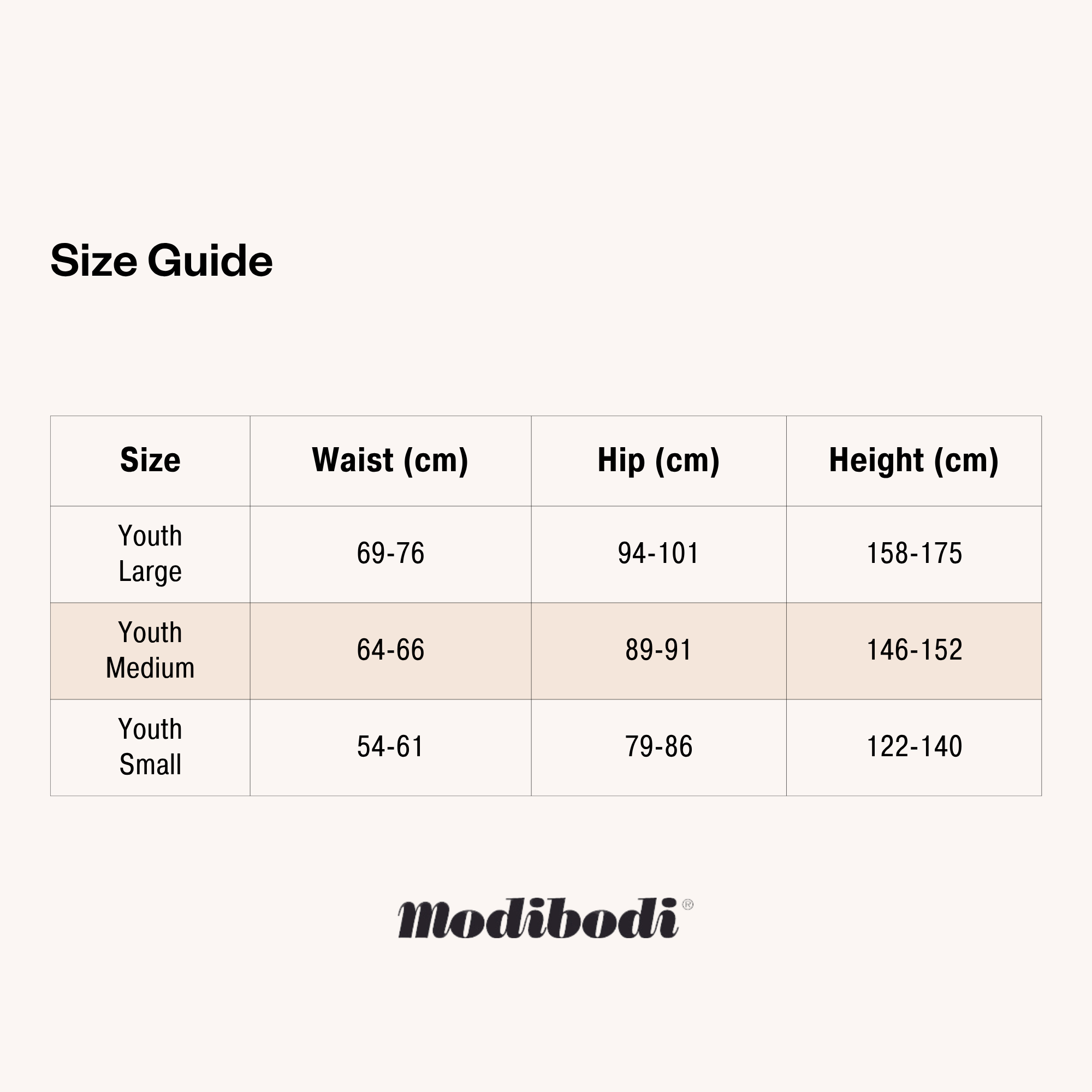 Size Guide